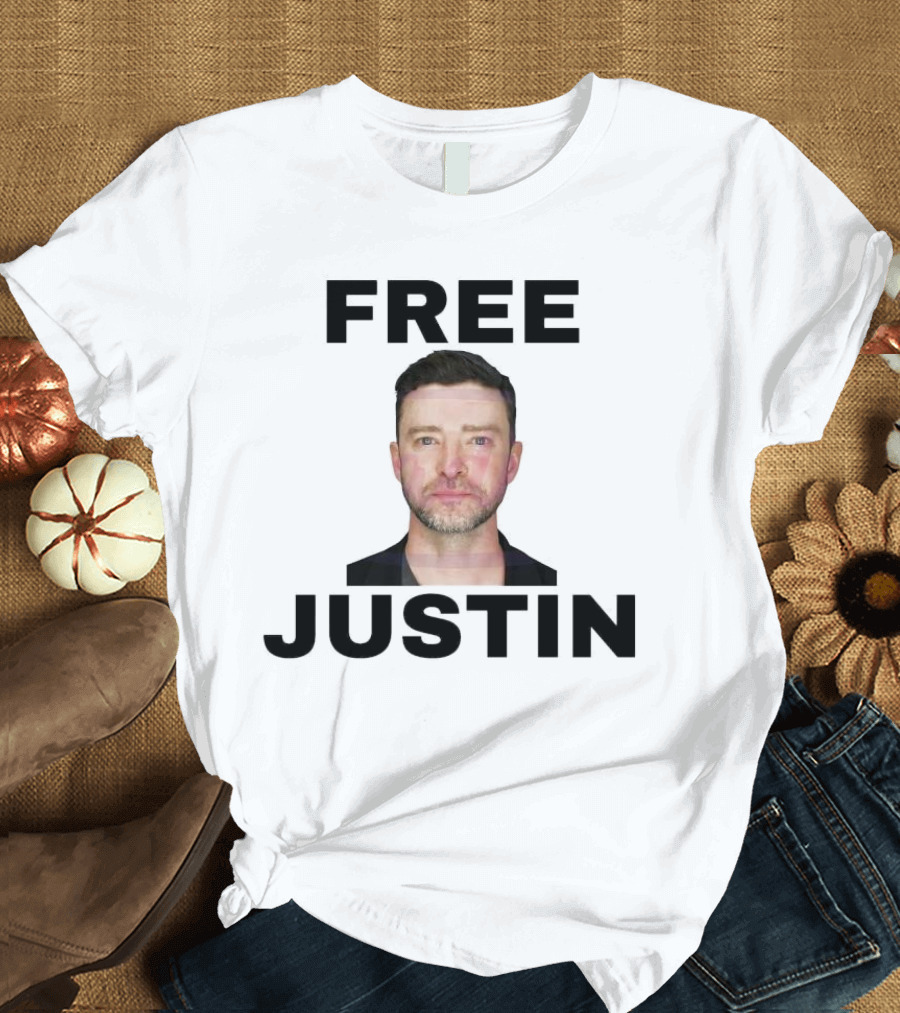 FREE JUSTIN TIMBERLAKE SHOT MUGSHOT T-Shirt