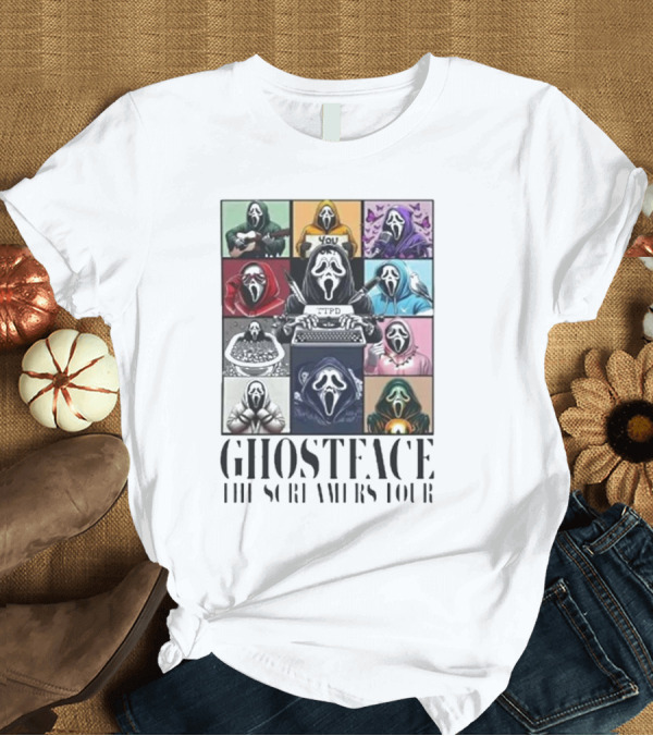 T-Shirt: Ghostface You Are Tired The Screamers Tour TPD T-Shirt Ghostface You Are Tired The Screamers Tour TPD T-Shirt