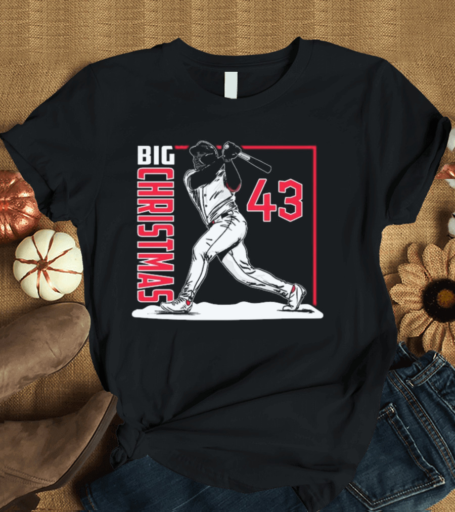 Big Christmas 43 Baseball Cleveland Guardians T-Shirt
