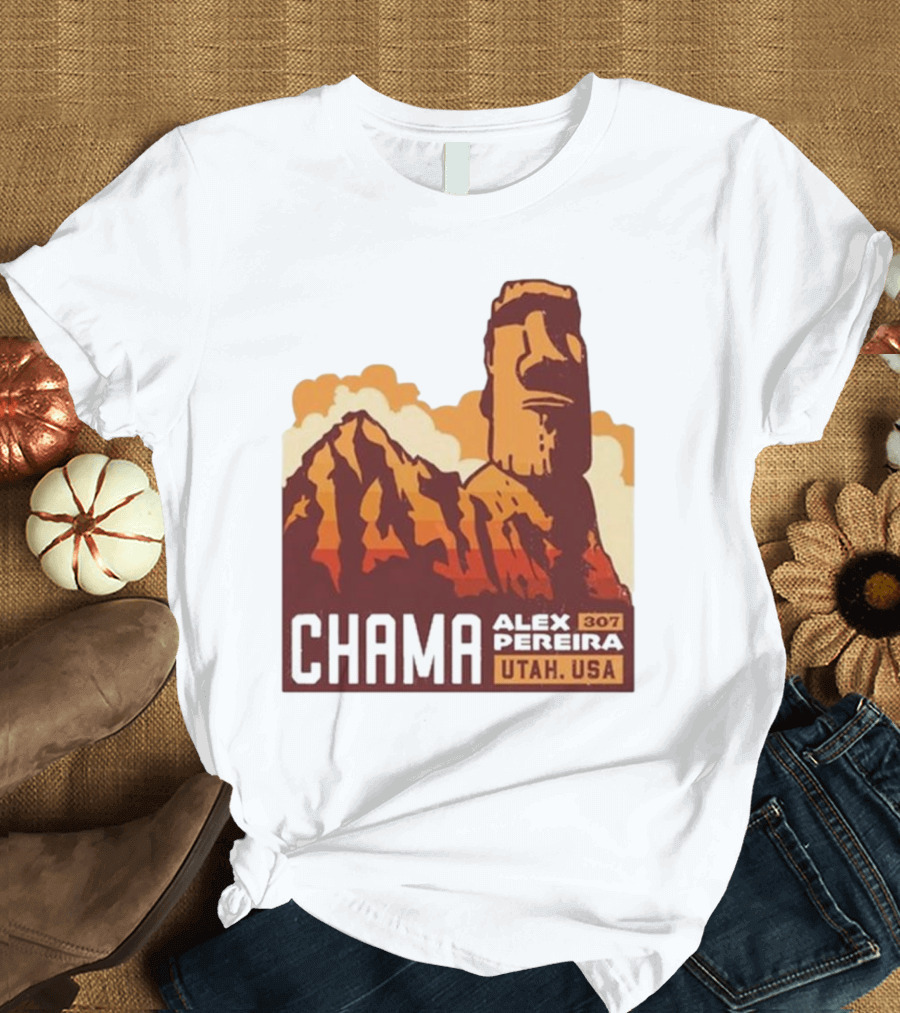 Chama Alex Pereira 307 Stonehead Utah USA T-Shirt