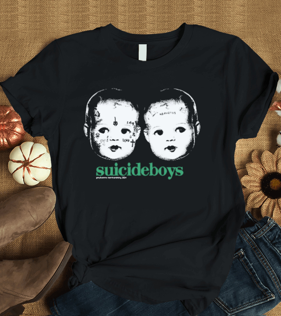 Suicideboys NO PHOTOS Psychowave Merchandising 2024 G59 T-Shirt