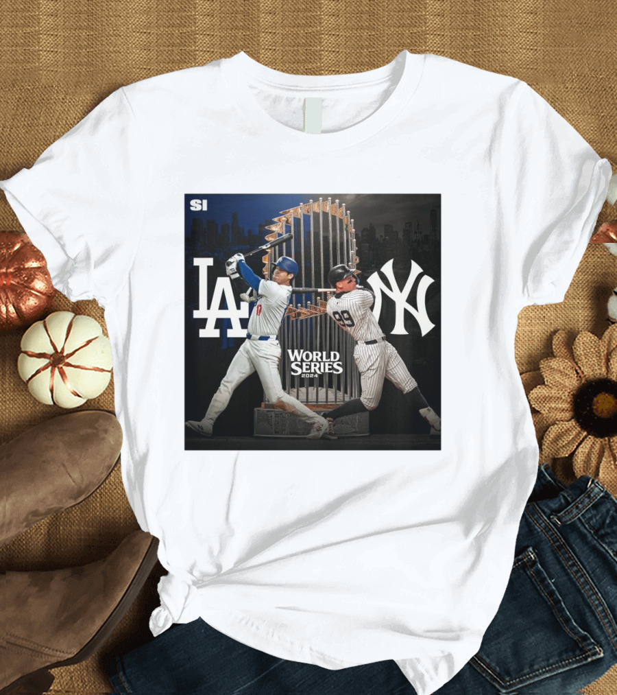 World Series 2024 Ohtani Los Angeles Dodgers vs Judge New York Yankees T-Shirt