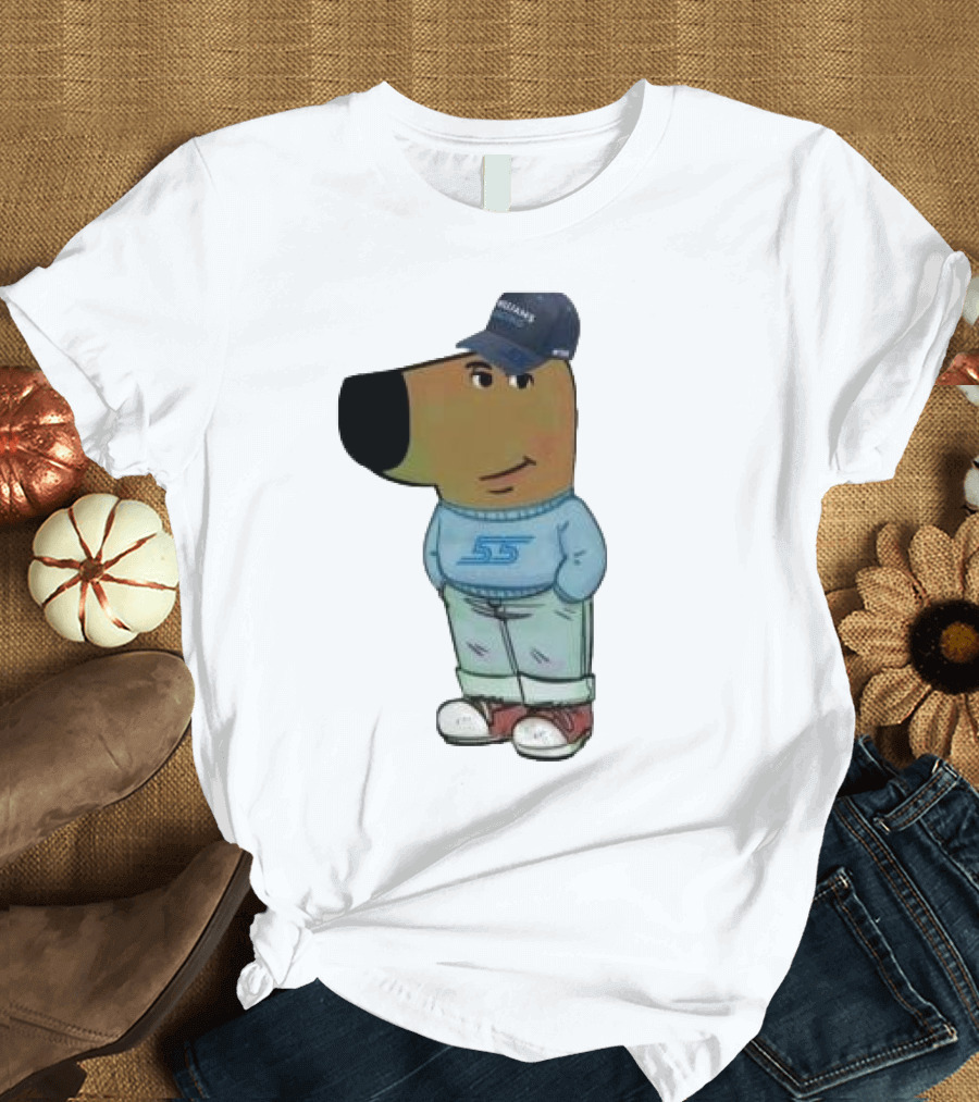 Williams Racing 55 Chill Guy Dog Hat T-Shirt