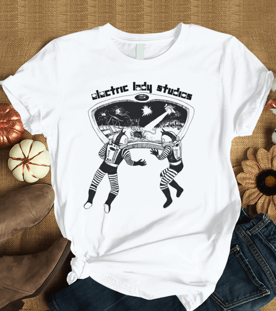 Electric Lady Studios Vintage Space Adventure T-Shirt