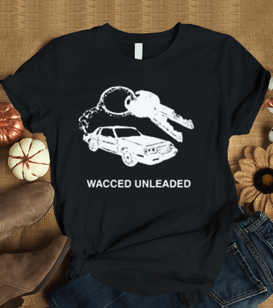 Rjv Collectives Wacced Unleaded Car and Keys T-Shirt