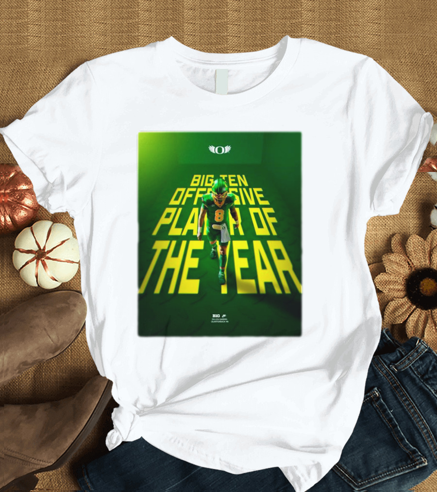 Oregon Ducks Big Ten Offensive Player of the Year T-Shirt