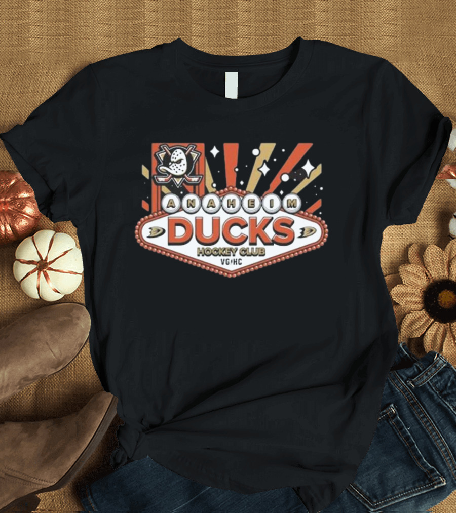 Anaheim Ducks Hockey Club VG/HC City Lights T-Shirt