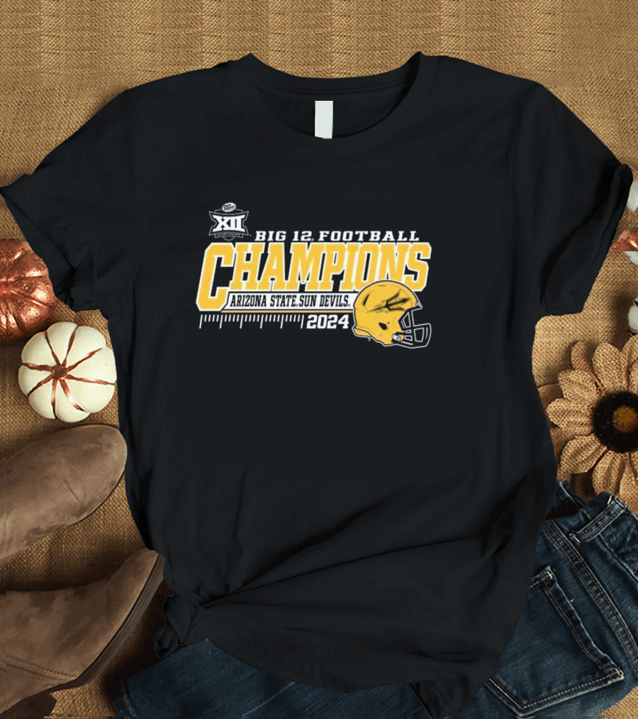 Big 12 Football Champions Arizona State Sun Devils T-Shirt