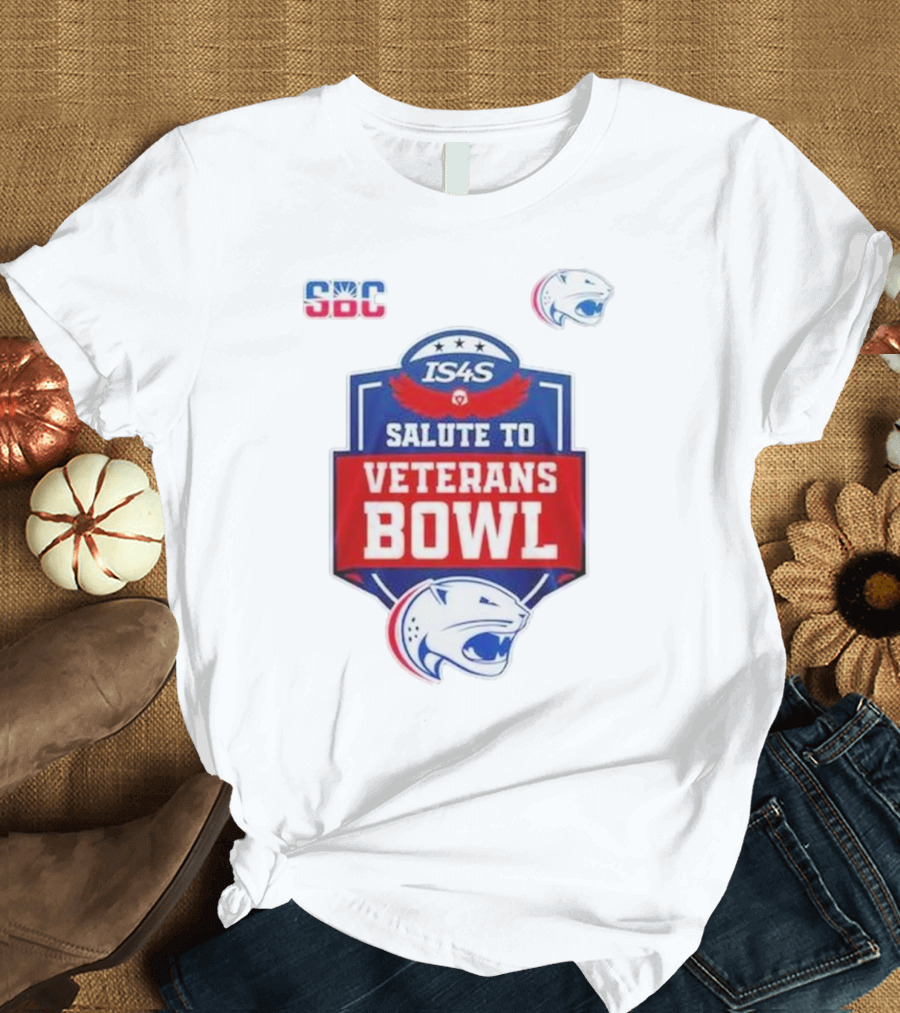 South Alabama IS4S SBC Salute to Veterans Bowl Champions T-Shirt