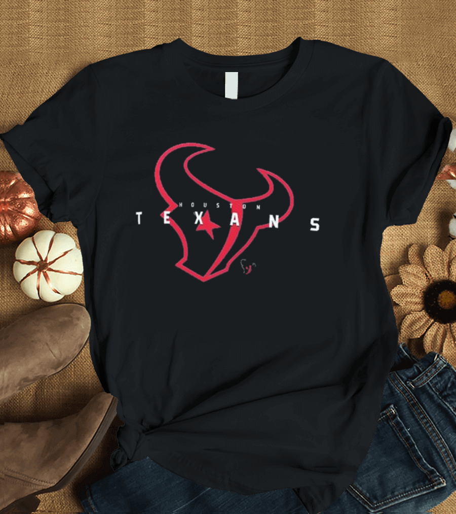 Houston Texans Coordinate Bulls Head T-Shirt