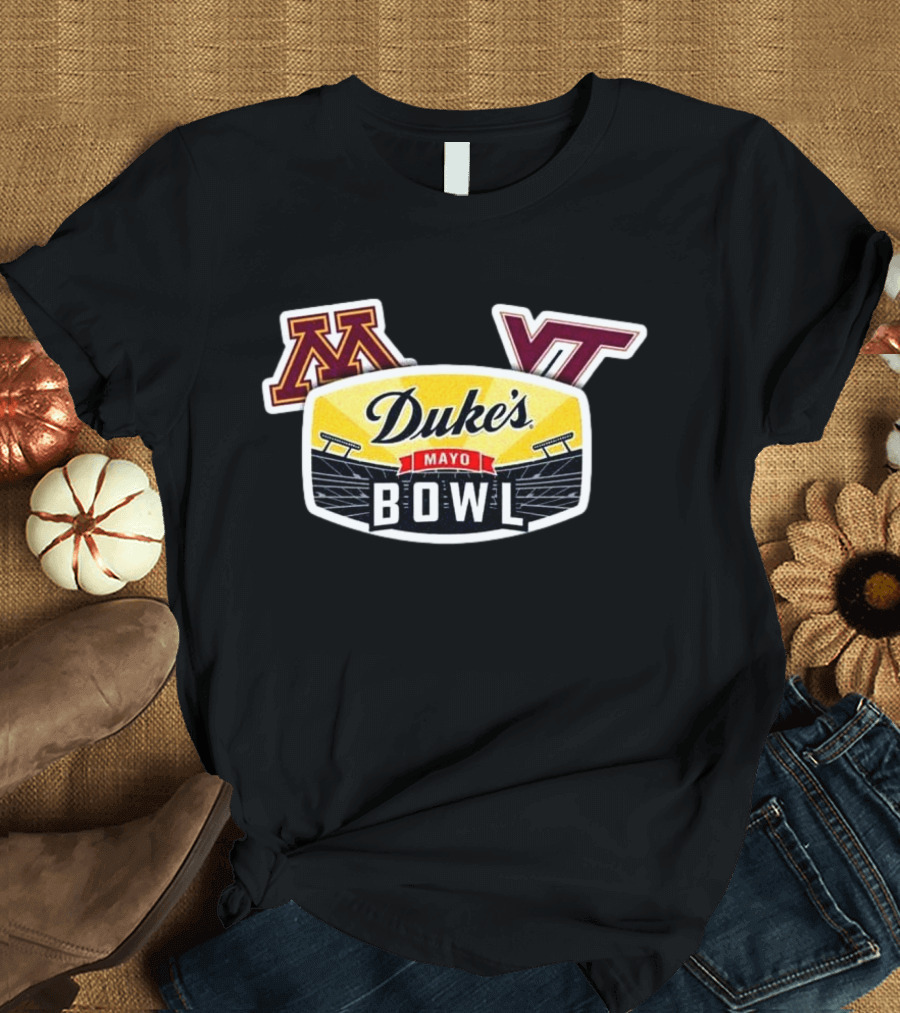 Duke’s Mayo Bowl Minnesota vs Virginia Tech January 3 2025 T-Shirt