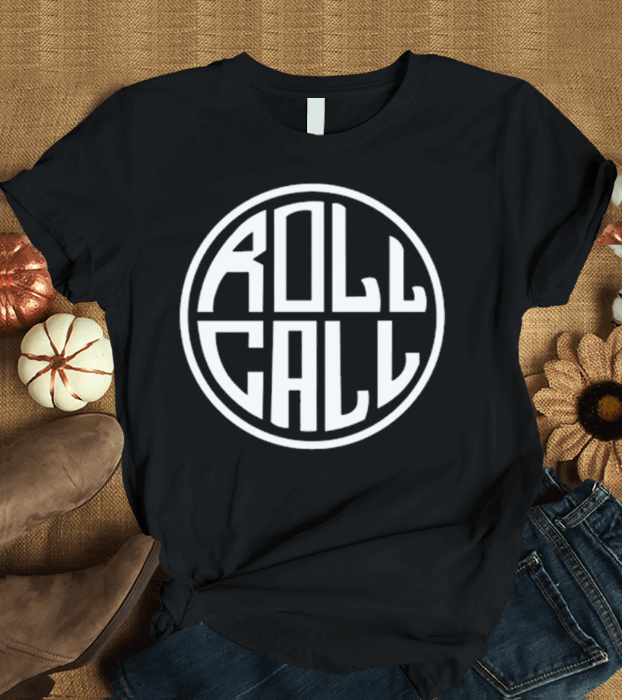 Matt Mitchell Roll Call Basketball Logo Circle T-Shirt