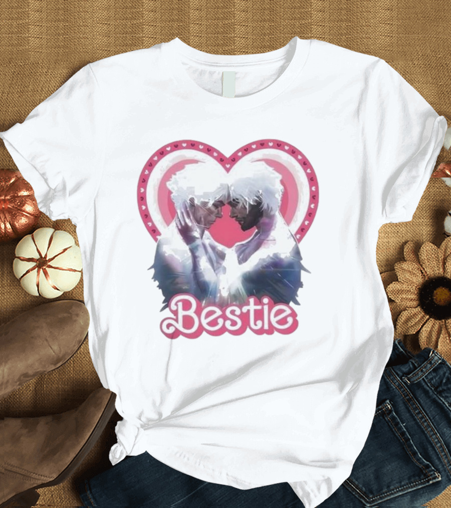 Jayce Viktor Arcane Bestie Heart Embrace T-Shirt