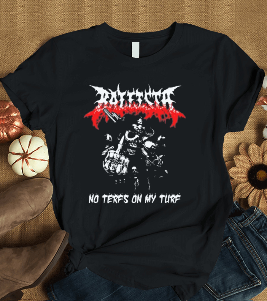 Ballista No Terfs On My Turf Skeleton Knight Metal Aesthetic T-Shirt