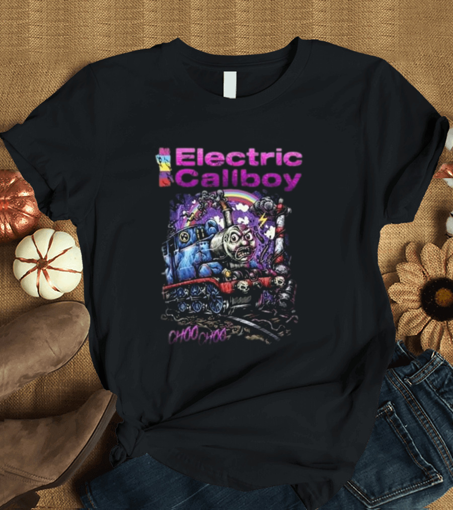 Electric Callboy Choo Choo Train Monster Electric Thunderbolt T-Shirt