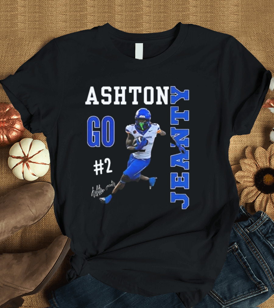ASHTON GO JEANTY #2 Signature T-Shirt
