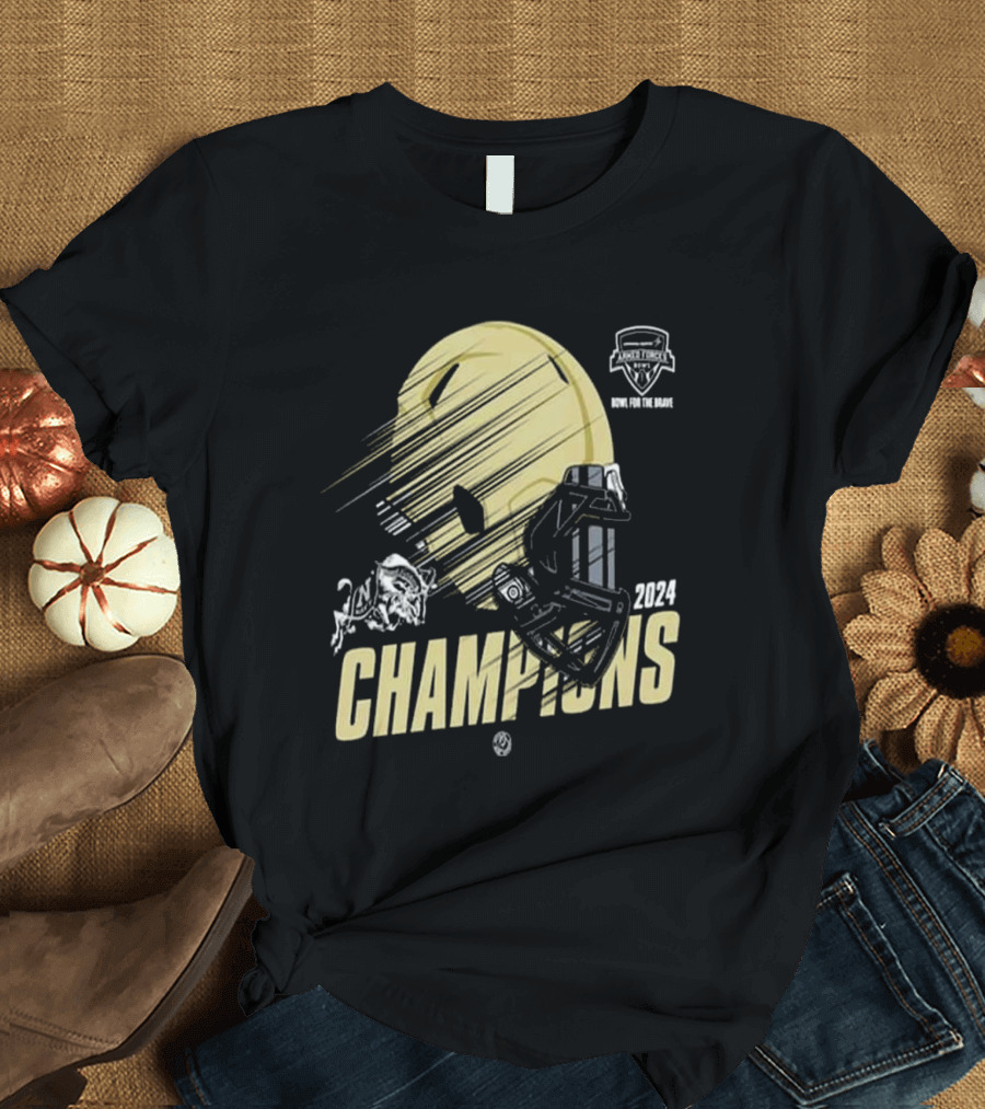 Navy Midshipmen Football 2024 Armed Forces Bowl Champions Congratulations NCAAF Bowl Games T-Shirt