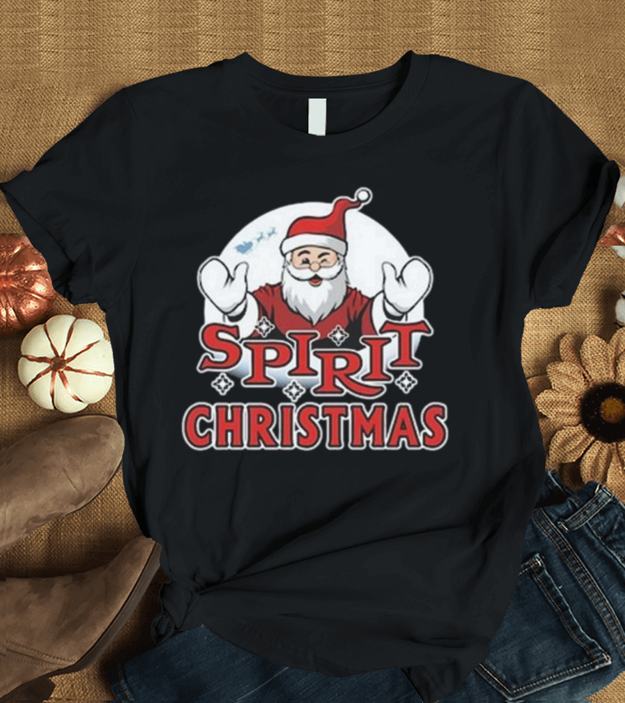 Spirit Christmas 2024 Santa Claus Festive T-Shirt