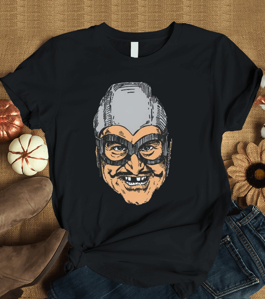 Aquabats Bat Commander Masked Hero Face T-Shirt
