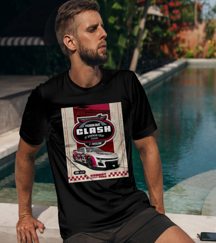 Cook Out Clash NASCAR February 2 2025 Bowman Gray Stadium Winston-Salem North Carolina T-Shirt