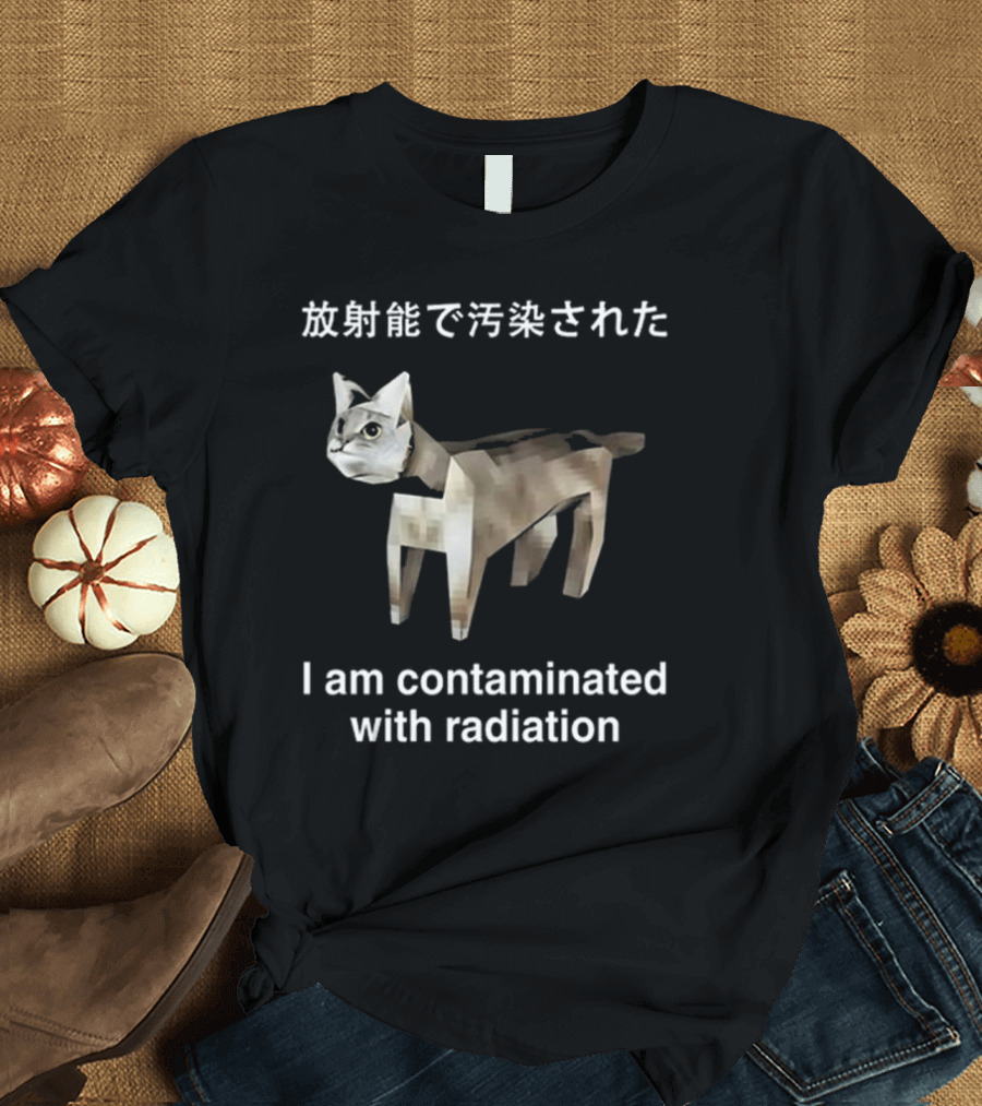 Tokyo Tiger Cat Contaminated With Radiation T-Shirt