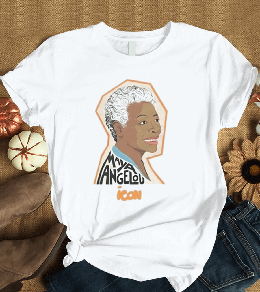 Maya Angelou Icon Profile T-Shirt