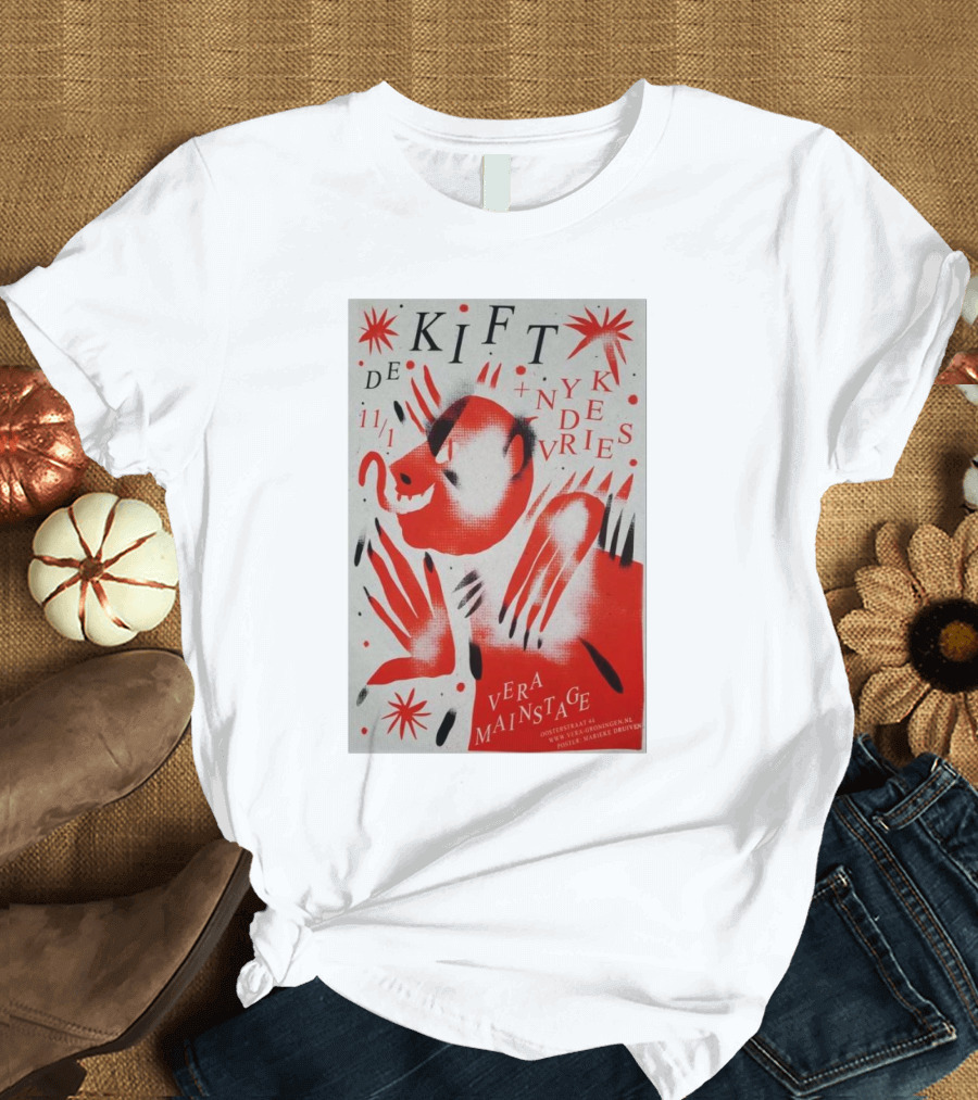De Kift and Nyk de Vries January 11 2025 Vera Mainstage Groningen NL Tour Concert T-Shirt