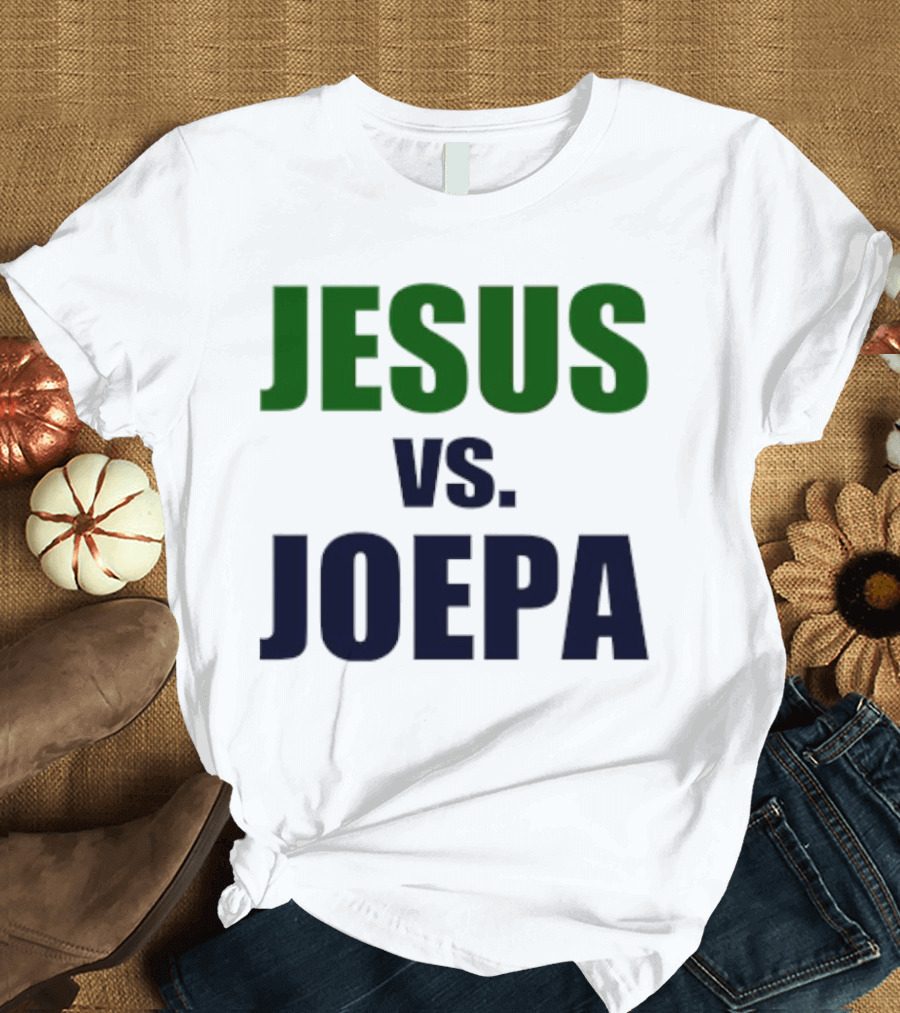 Jesus vs Joepa Iconic Matchup T-Shirt