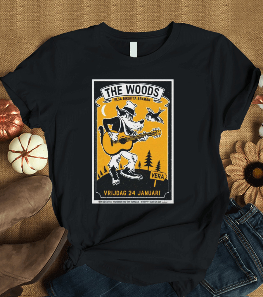 The Woods Elsa Birgitta Bekman Vera Vrijdag 24 Januari Groningen 2025 T-Shirt