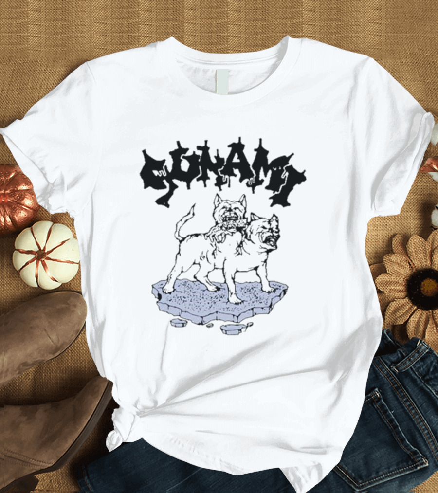 Sunami Dual Dogs Fierce T-Shirt