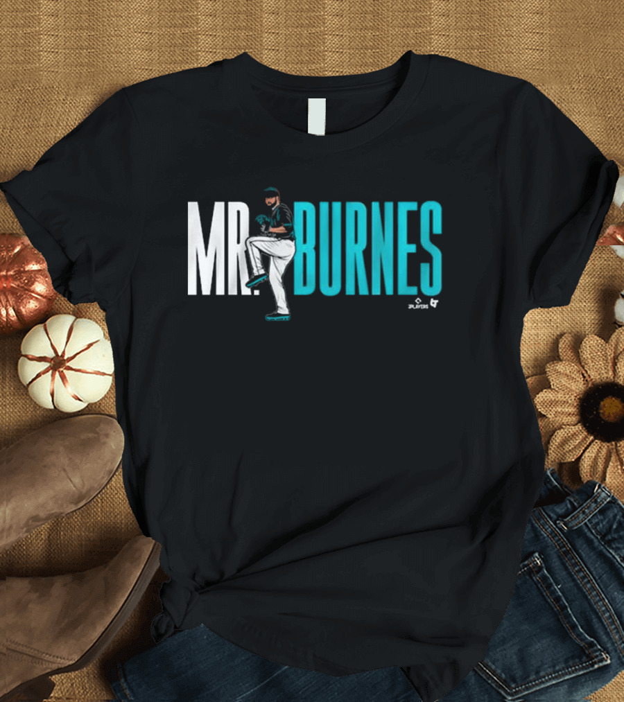 MR. BURNES Corbin Burnes Arizona Baseball Player T-Shirt