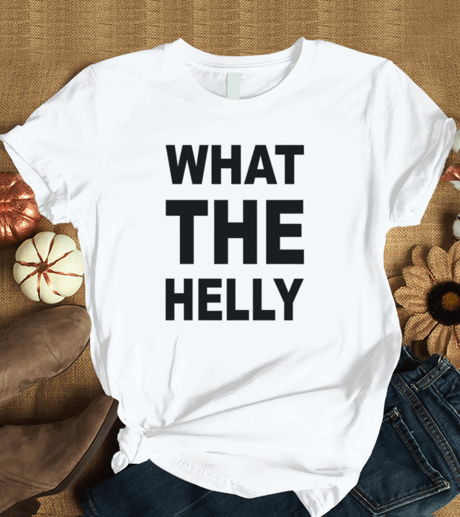 1 800 Wthelly Hotline Humor Statement Phone Graphic T-Shirt