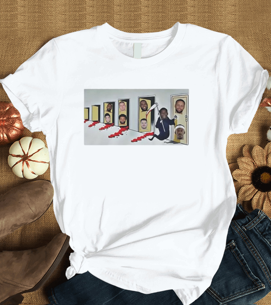 Anthony Edwards Grim Reaper NBA Players Meme T-Shirt