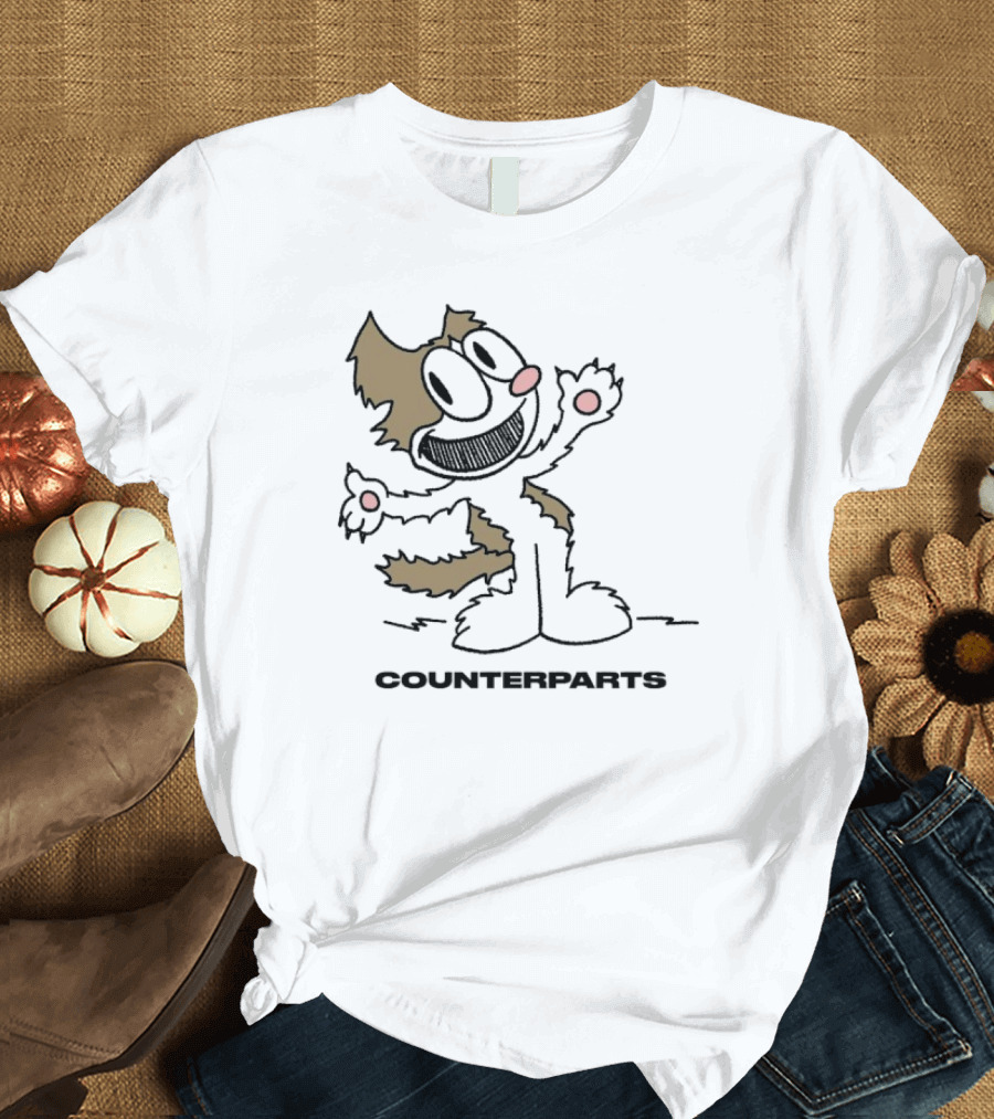 Counterparts Kuma Is My Bias Cute Bear Face T-Shirt