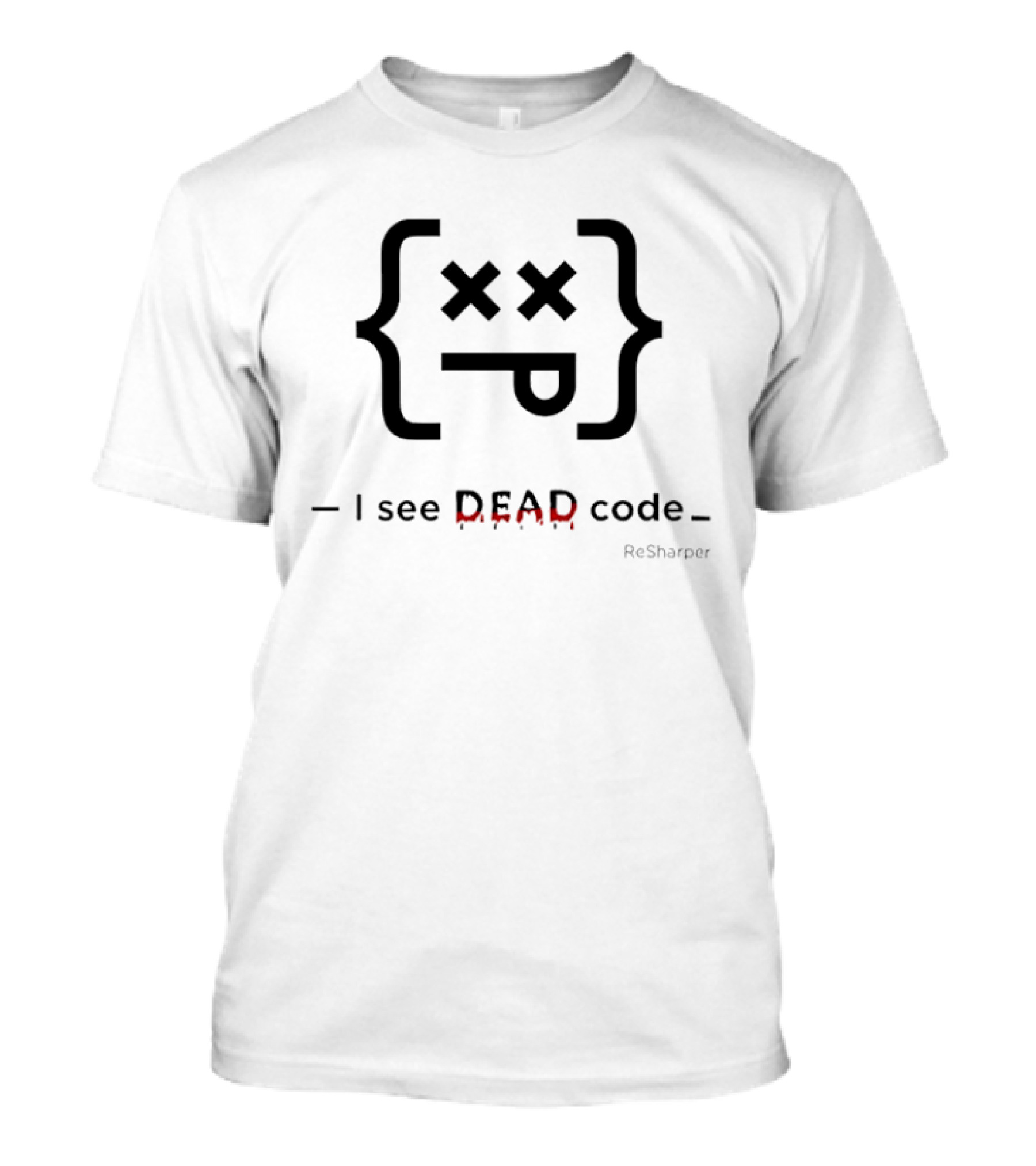 I See Dead Code Sense Programming Humor With Ghost Icon T-Shirt
