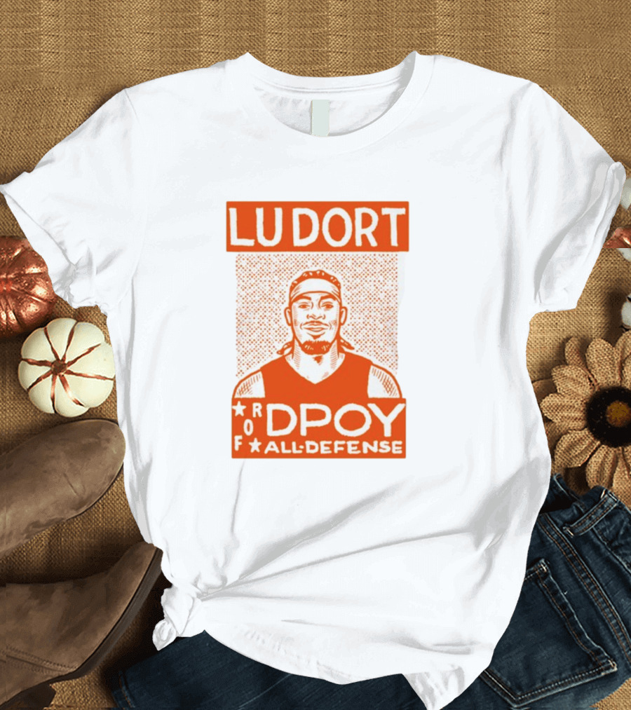 Lu Dort DPOY All Defense Recognition Graphic T-Shirt