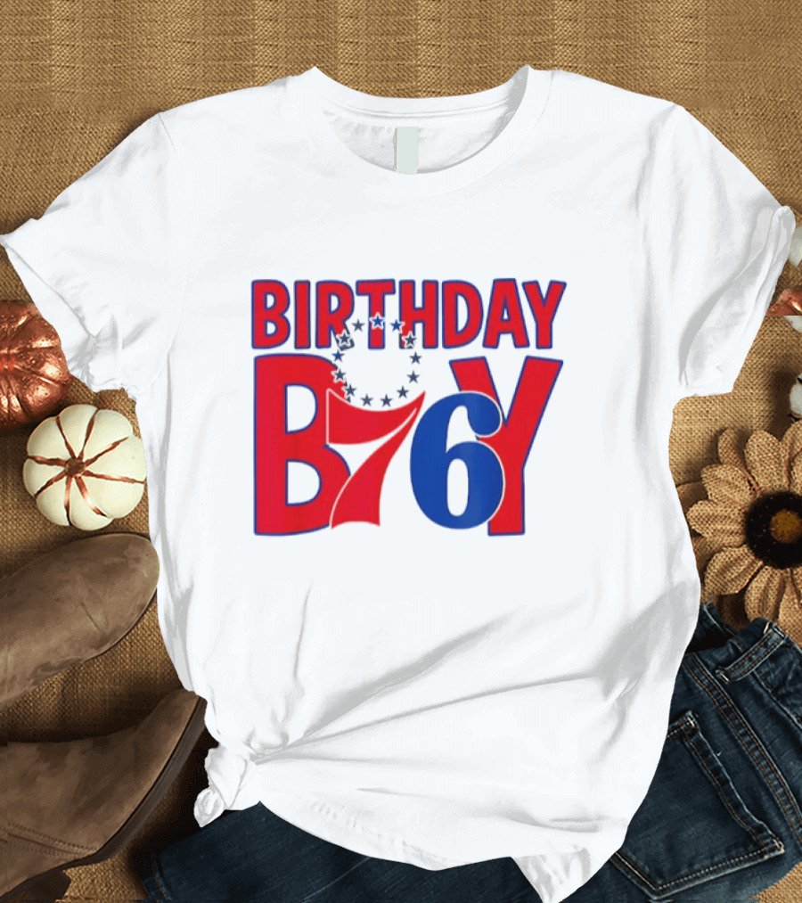 Philadelphia 76ers NBA Birthday Boy B76Y T-Shirt