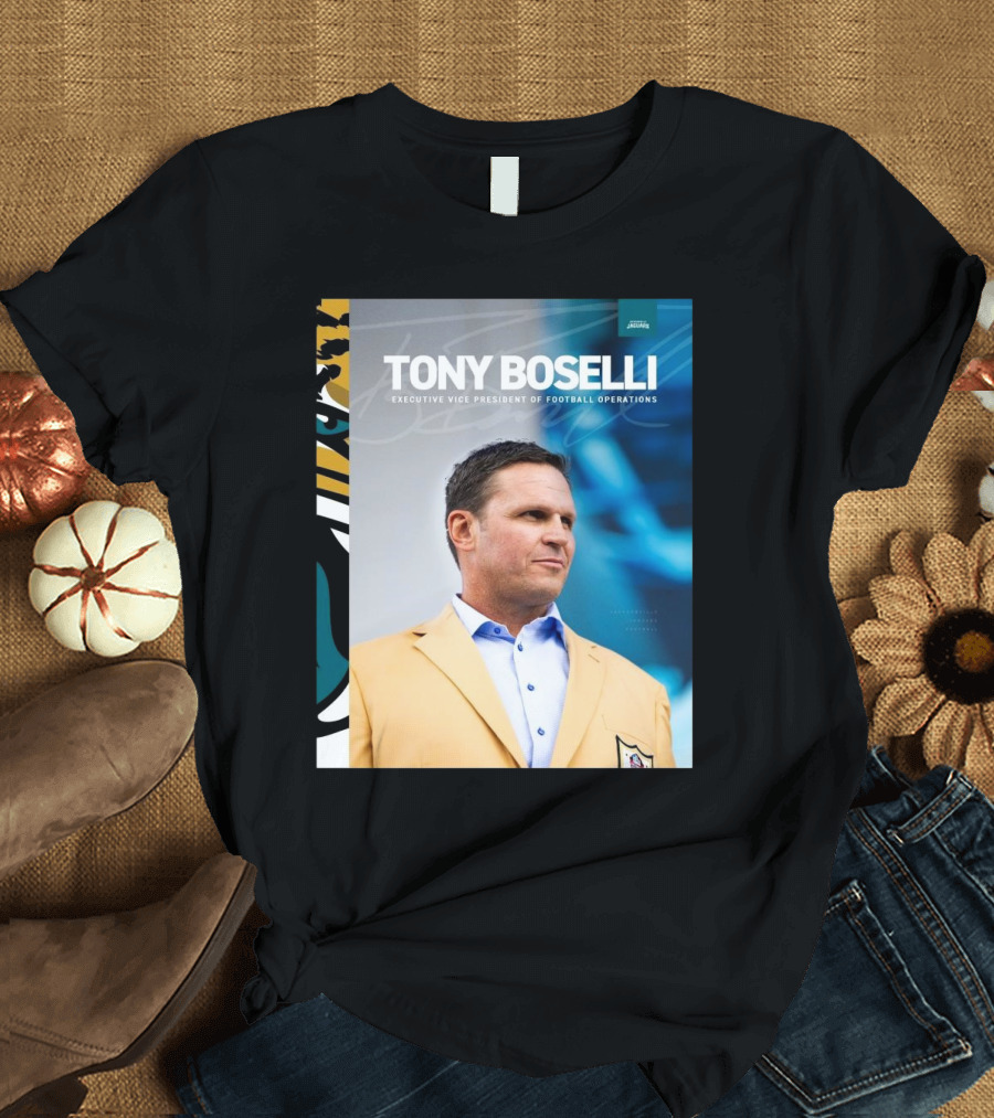 Jacksonville Jaguars Tony Boselli Executive Vice President of Football Operations T-Shirt