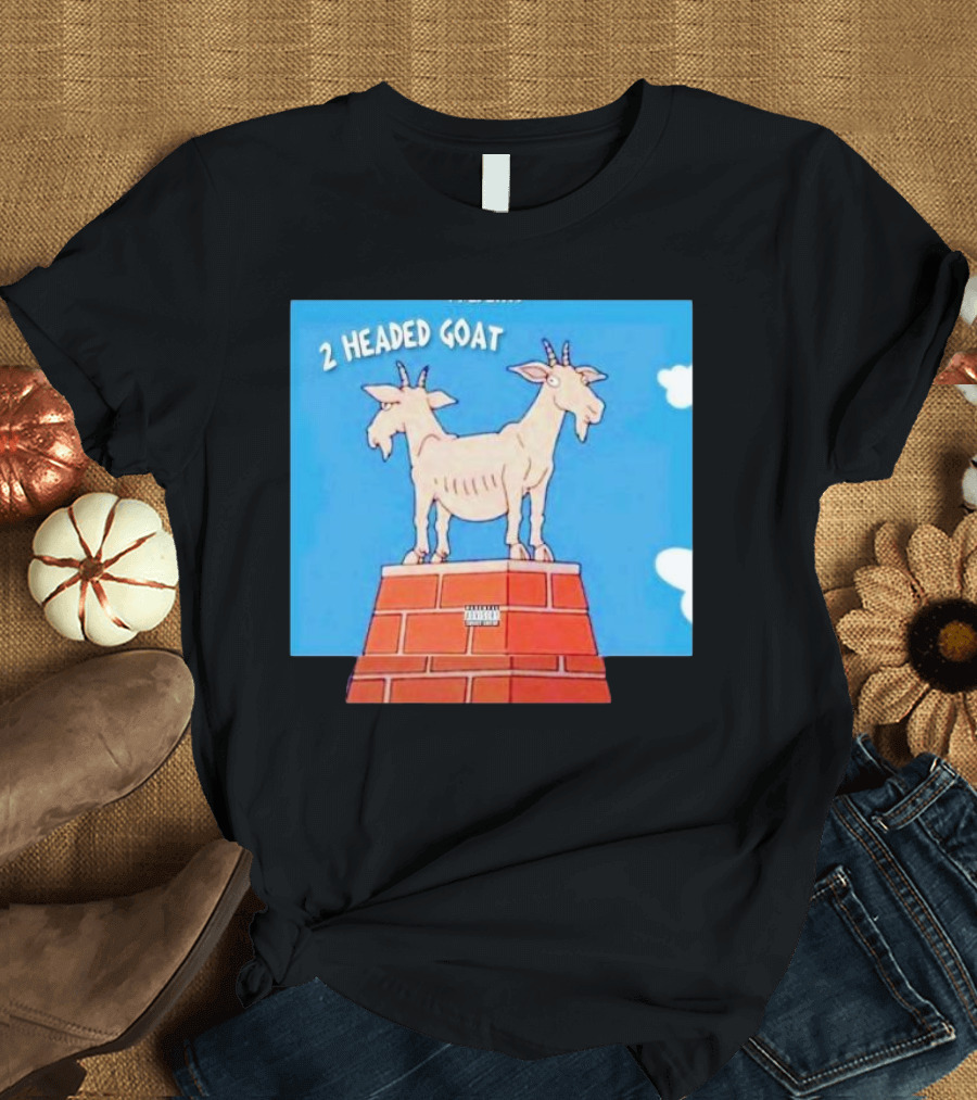 2 Headed Goat James Harden Kawhi Leonard LA Clippers vs Warriors T-Shirt