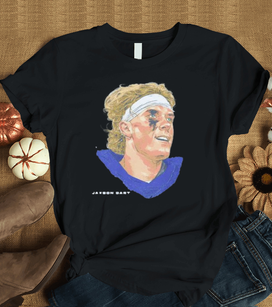 Jaxson Dart New York Giants T-Shirt