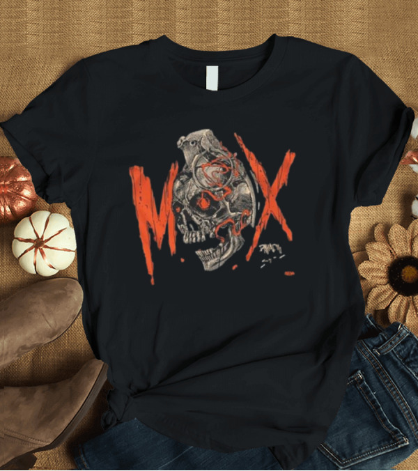 T-Shirt: MOX Skull Artwork Paradigm Shift Jon Moxley T-Shirt MOX Skull Artwork Paradigm Shift Jon Moxley T-Shirt