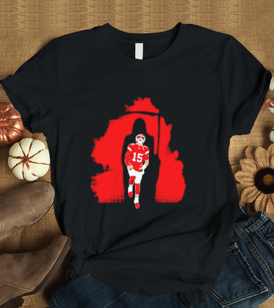 KC Chiefs Patrick Mahomes Shadow 15 Reaper T-Shirt