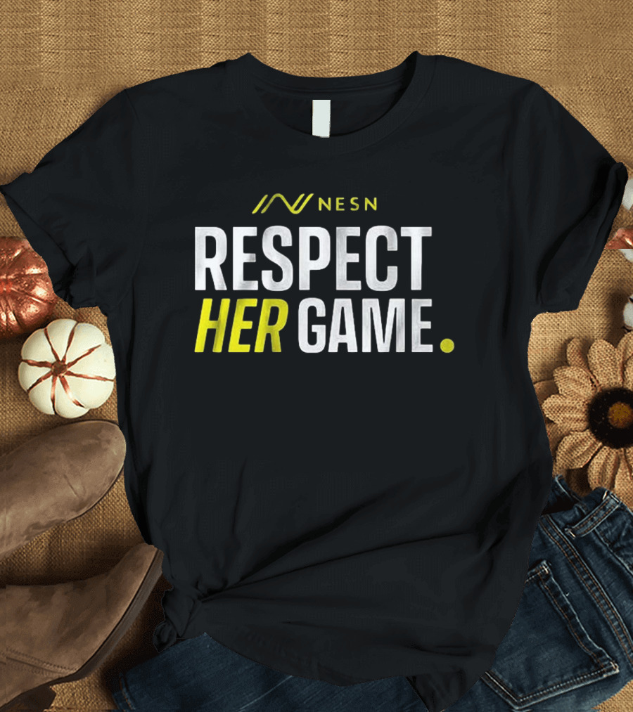 NESN Respect Her Game Collection Empowerment Sports Apparel T-Shirt