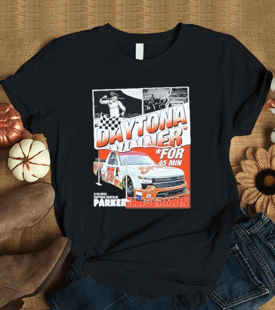 Parker Kligerman Daytona Winner 45 Min Celebration NASCAR Race Car 75 T-Shirt