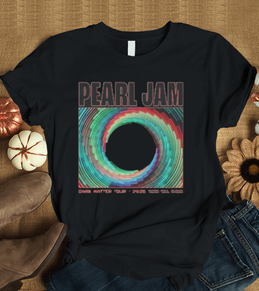 Pearl Jam Dark Matter Tour 2025 Tunnel Vision Exclusive T-Shirt
