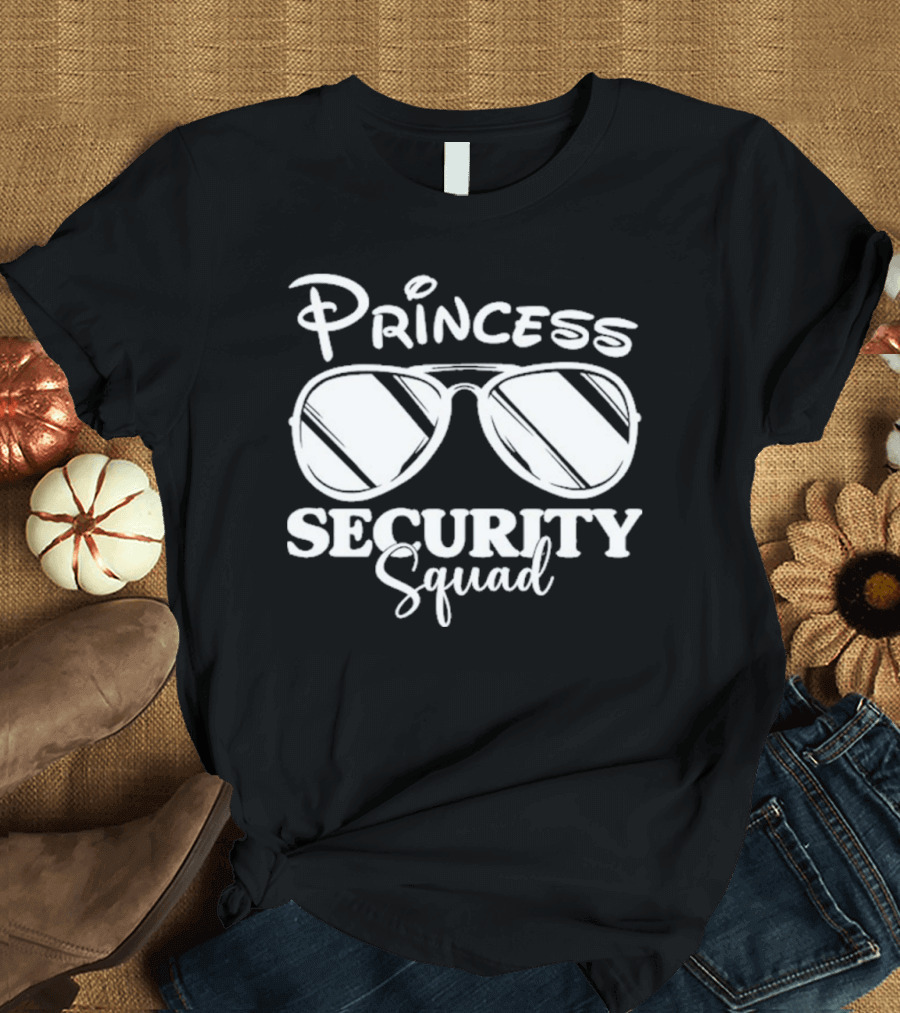 Princess Security Squad Sunglasses Fun T-Shirt