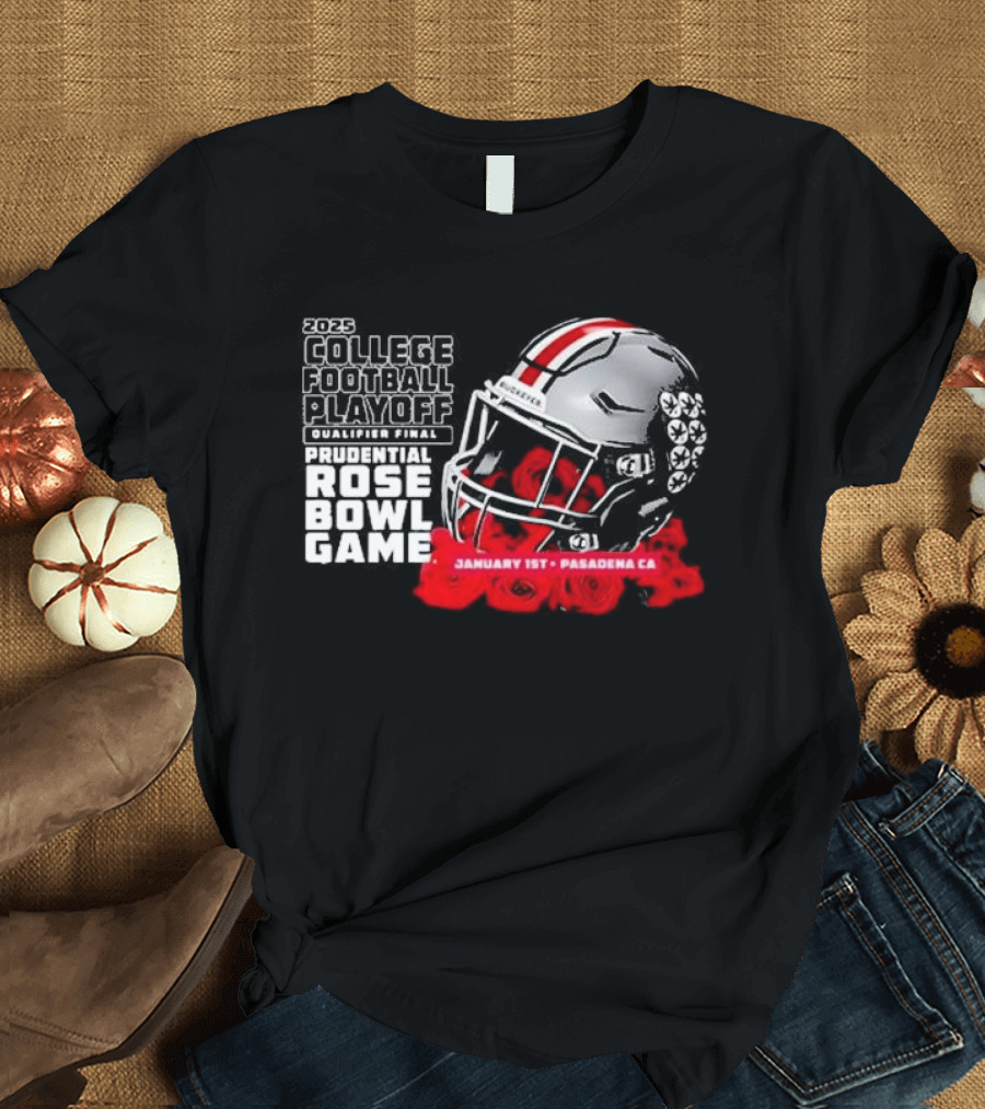 Rose Bowl Game College Football Playoff Pasadena CA January 1st 2025 T-Shirt
