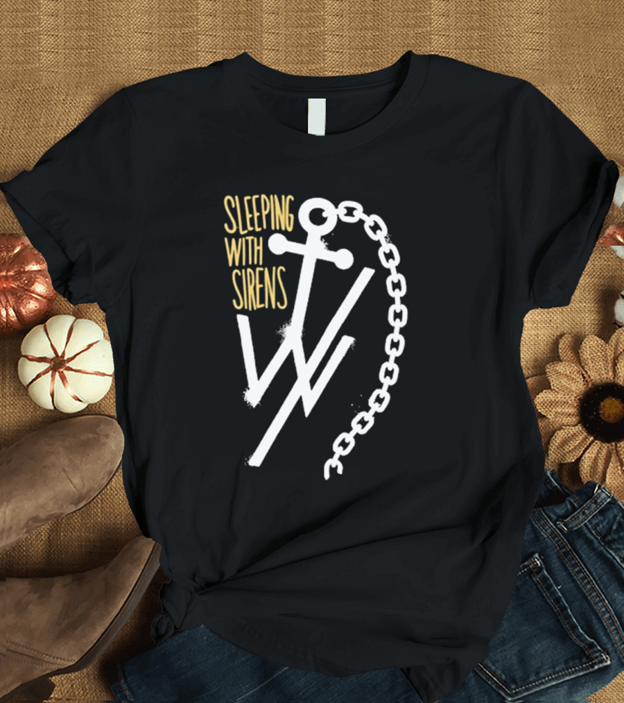 Sleeping With Sirens Anchor Chain Apparel T-Shirt