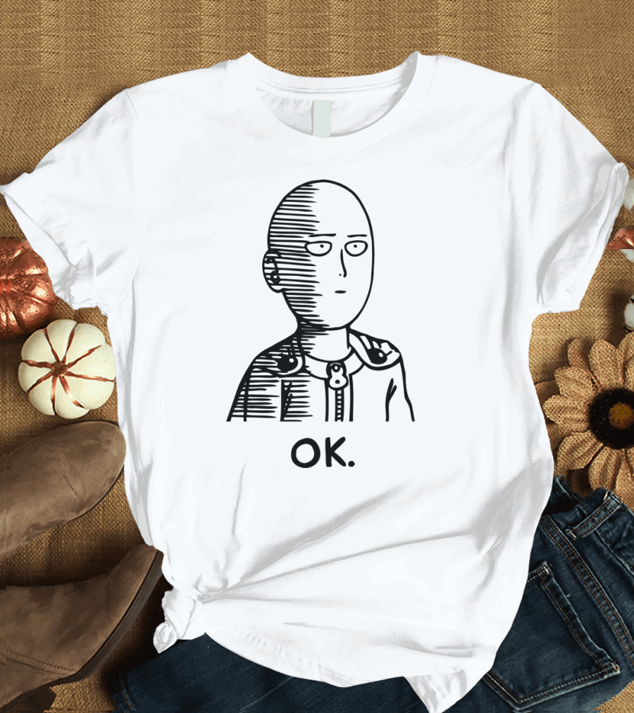 OK Hero One Punch Man Saitama T-Shirt
