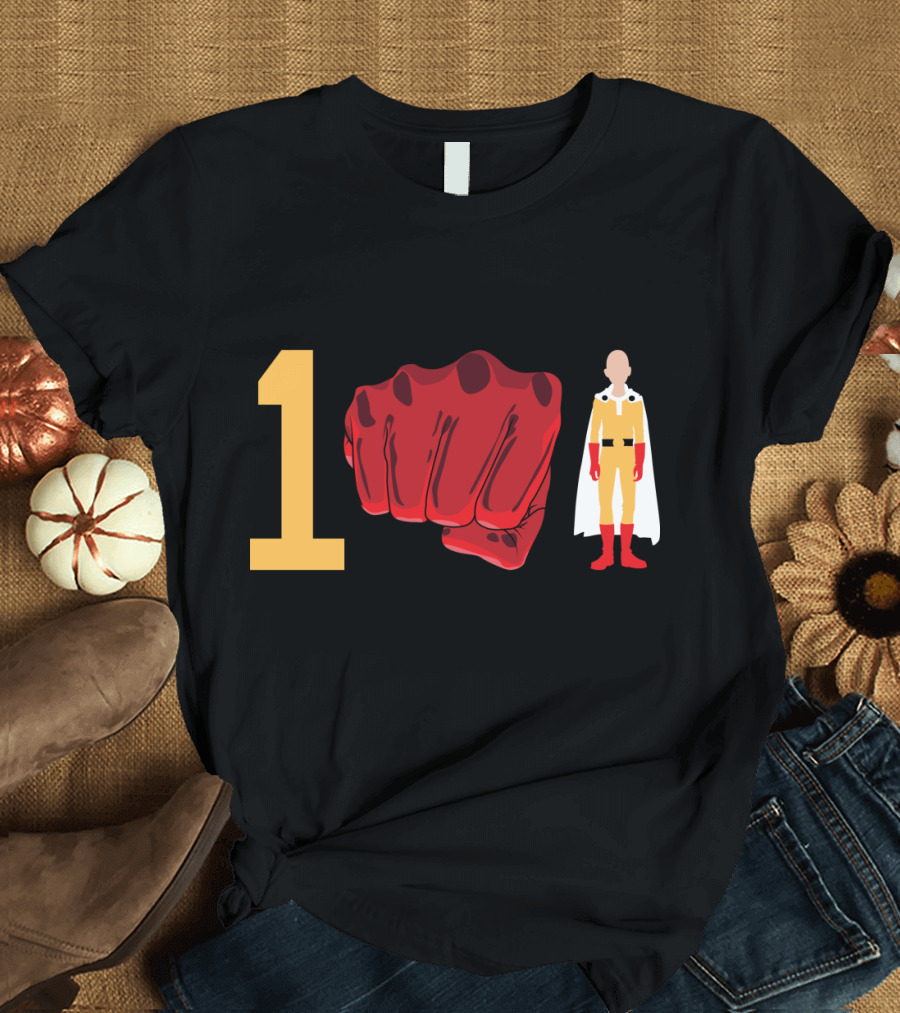 1 One Punch Man Fist Hero T-Shirt